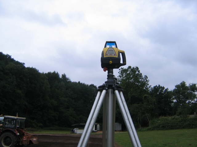 Laser f�r das richtige Gef�lle