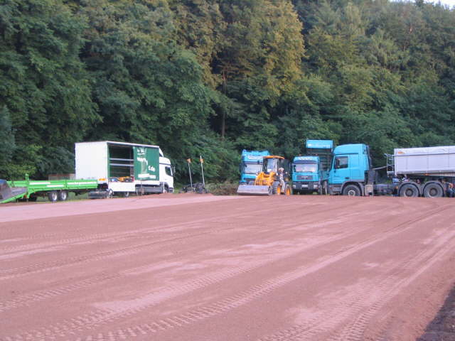 Der Unterbau ist fertig