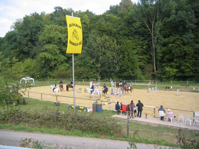 Der neue Reitplatz