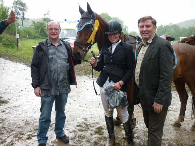 Siegerin im A-Springen: Johanna Schr�der